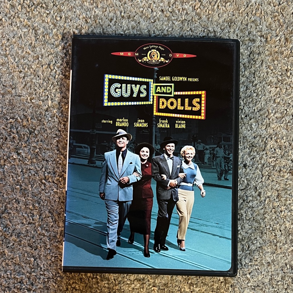 Guys and Dolls DVD by MGM - Marlon Brando Movie